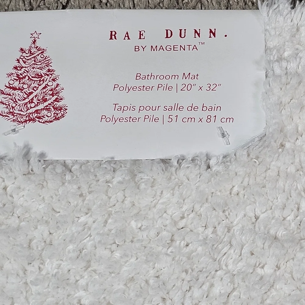 Rae Dunn Let It Snow Bathroom Mat